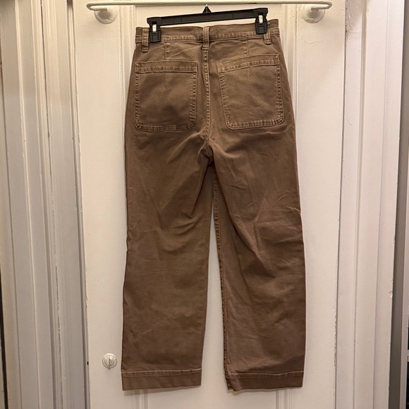 Madewell Brown Wide Leg Pants - Picture 2 of 2